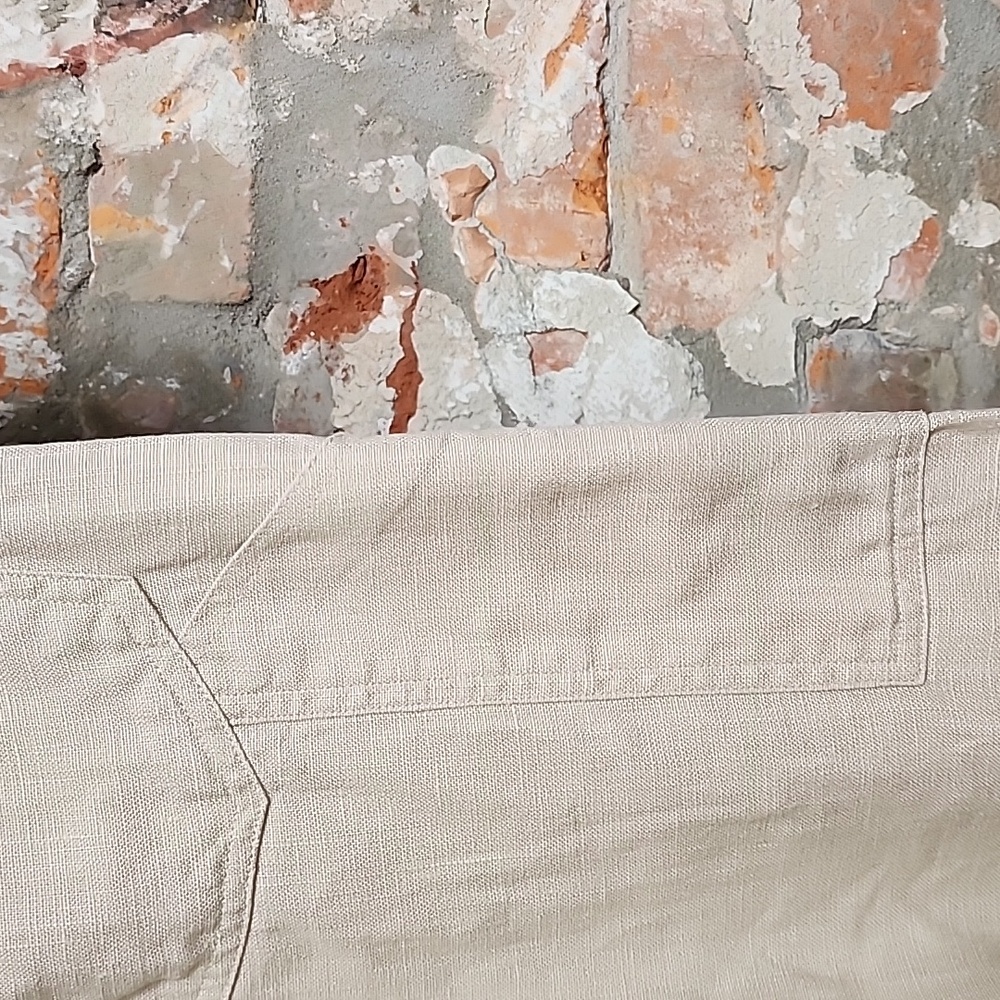 Christy Dawn The Pearl Jumpsuit in Oatmeal Linen - Picture 6 of 11